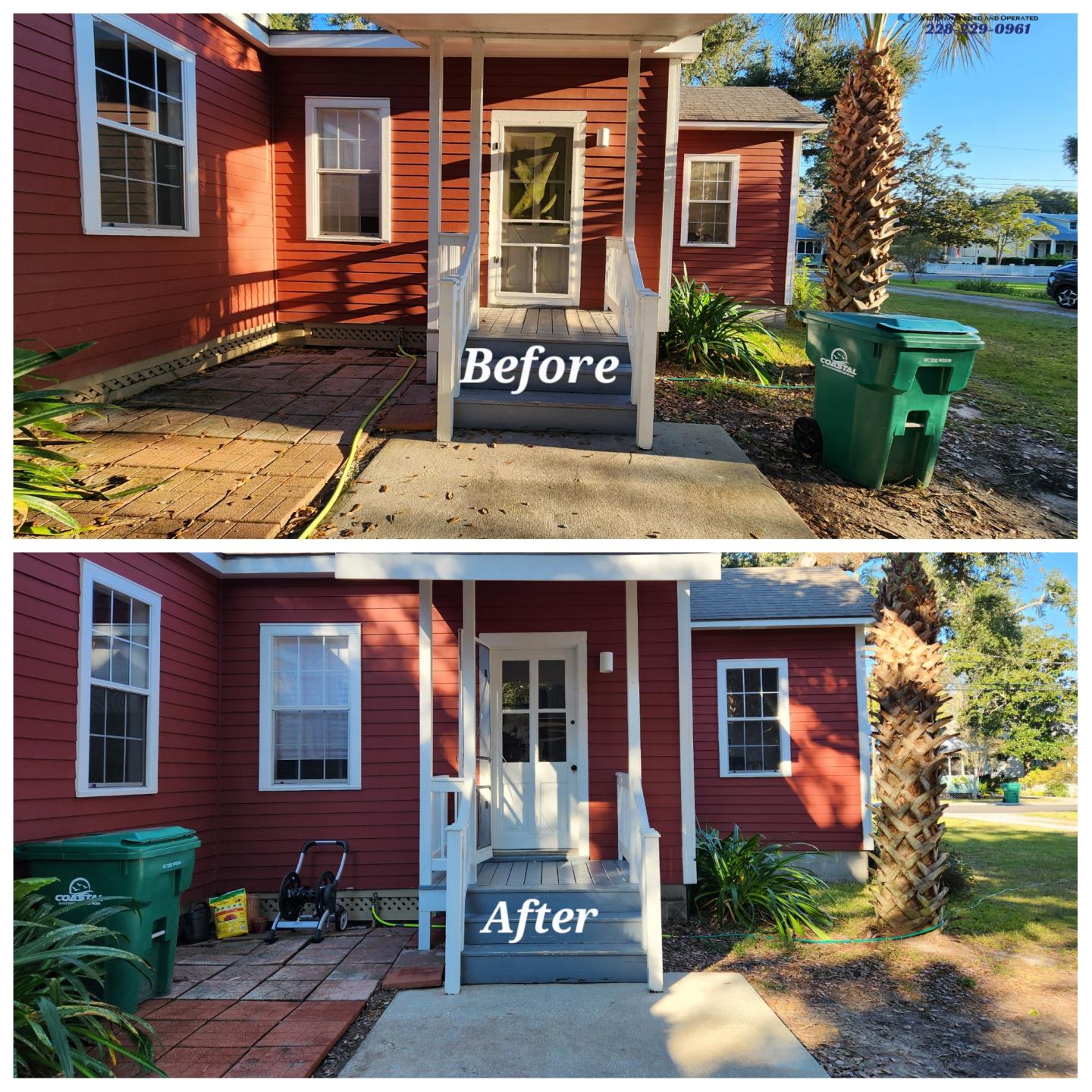Rust stain removal — All Seasons Power Washing